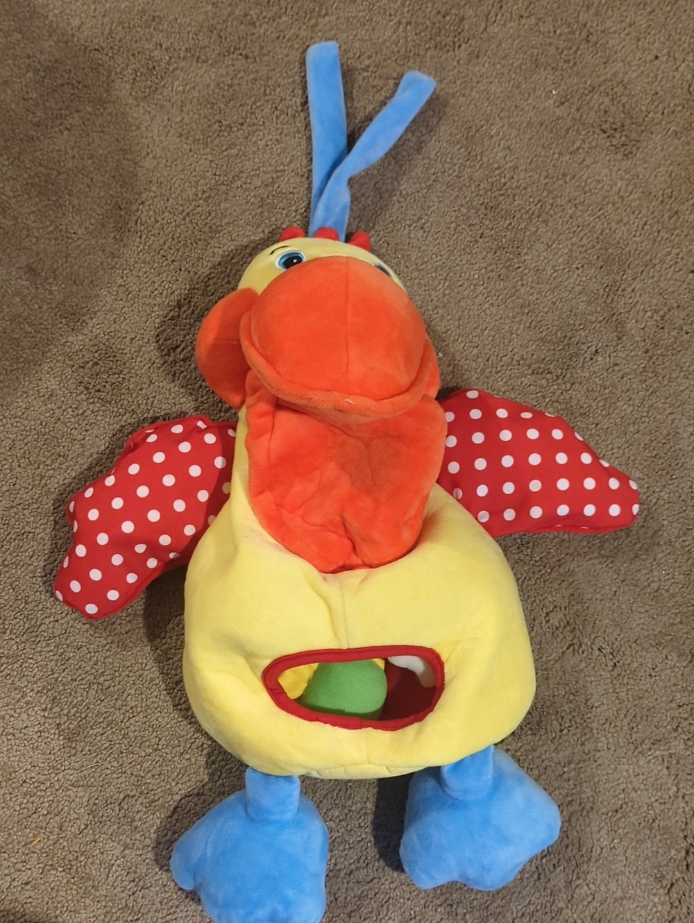 Melissa And Doug Interactive Pelican Baby Toy